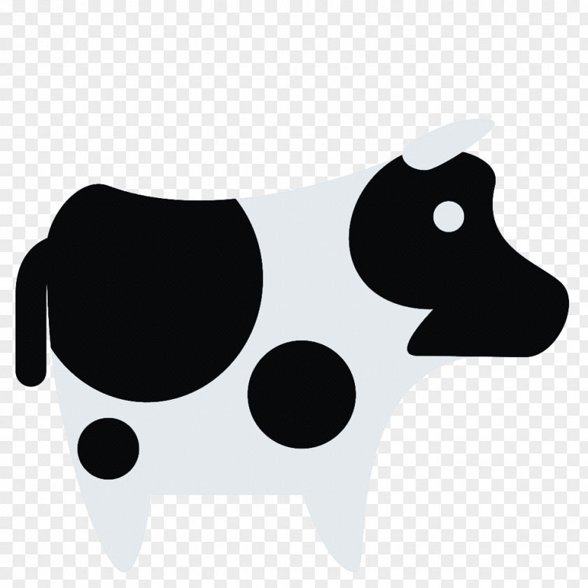 Logo Dairy Cow Dog PNG