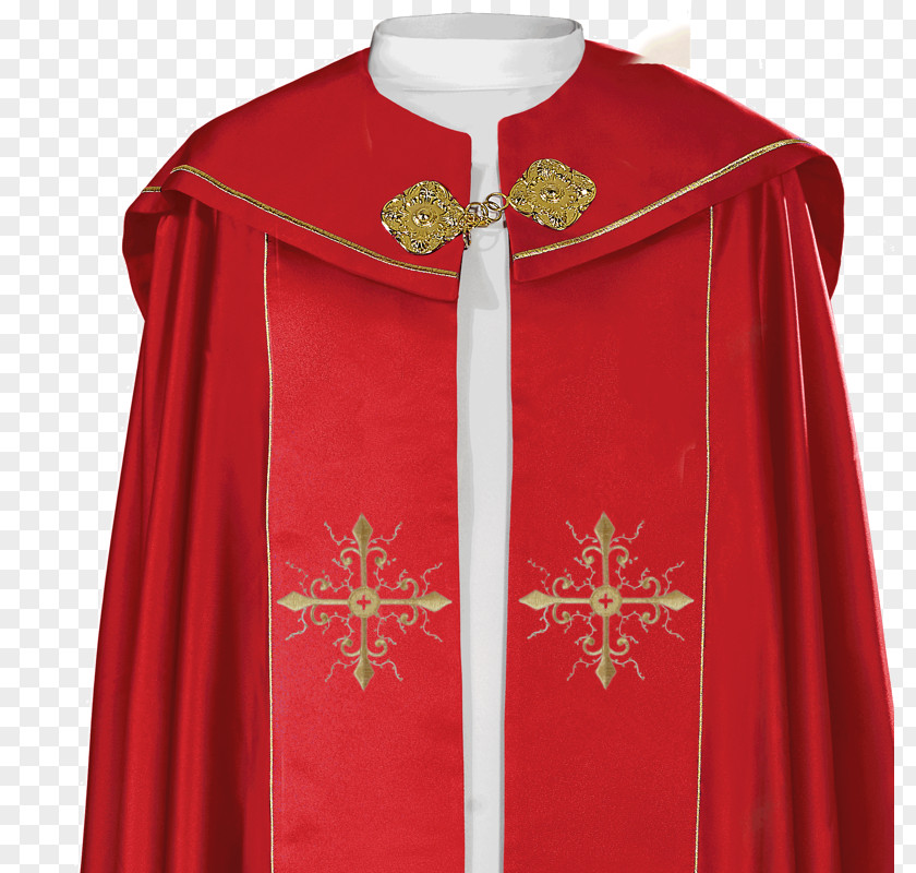 Check Tablecloth Cope Cape Vestment Liturgy Red PNG