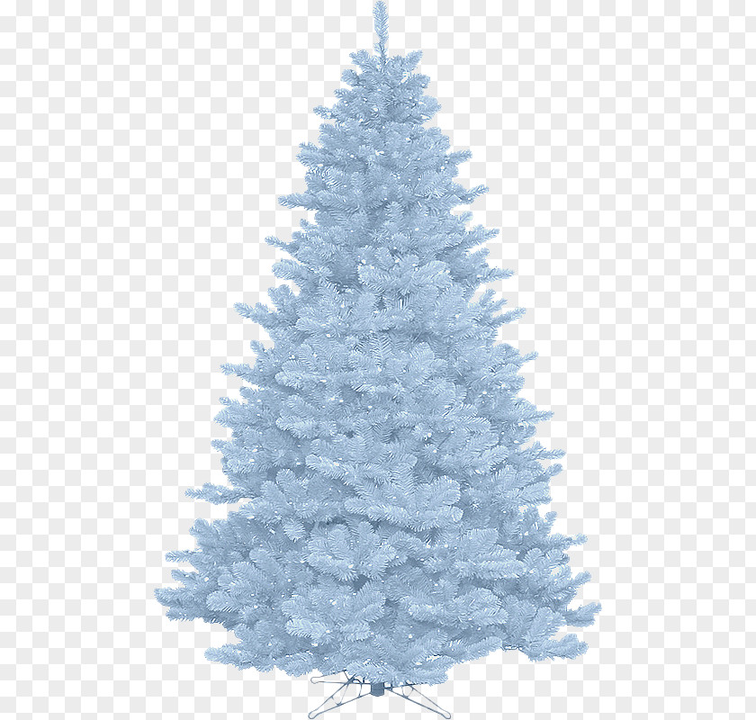Christmas Tree Blue Ornament Clip Art PNG