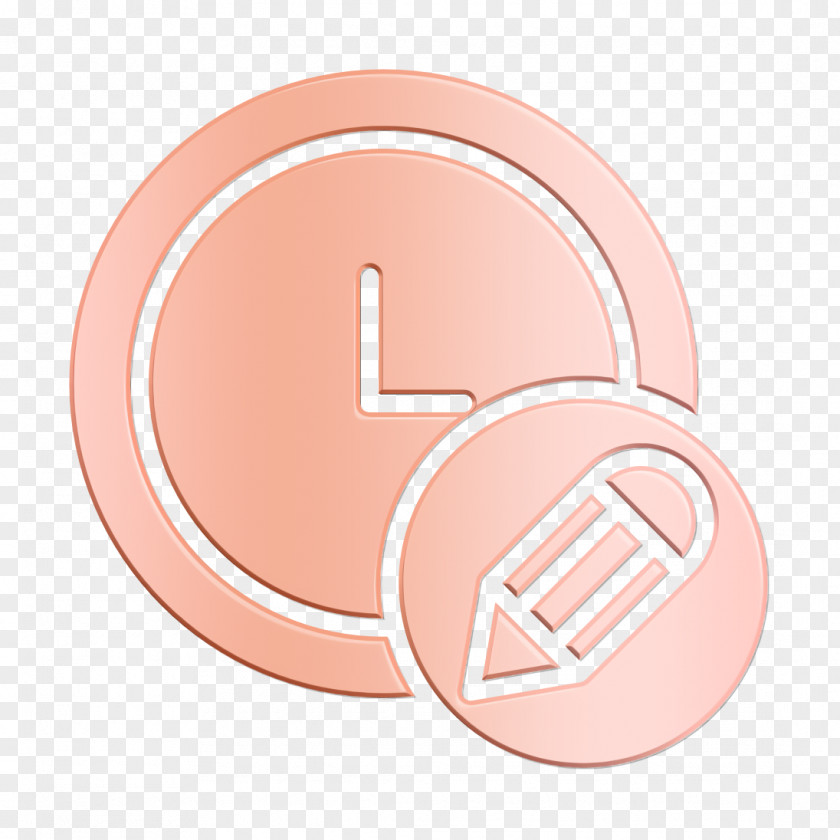 Creative Icon Pencil Time And Date PNG