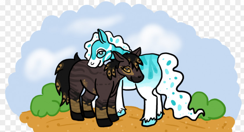 Horse Pony Cattle Cartoon PNG