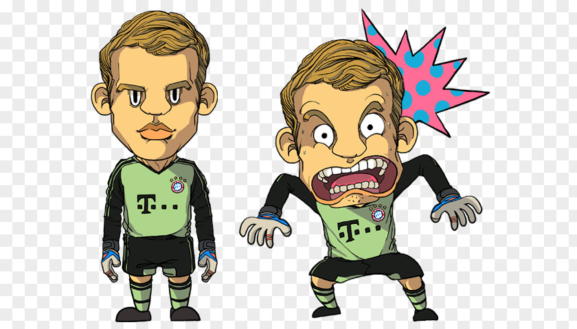 Neuer Germany FC Bayern Munich Illustration Clip Art Design PNG
