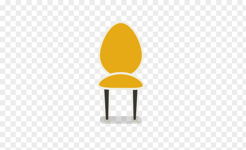 Seat Table Chair Sitting Yellow PNG