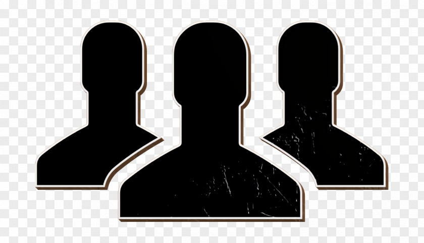 Silhouette Team Icon Human Group People PNG