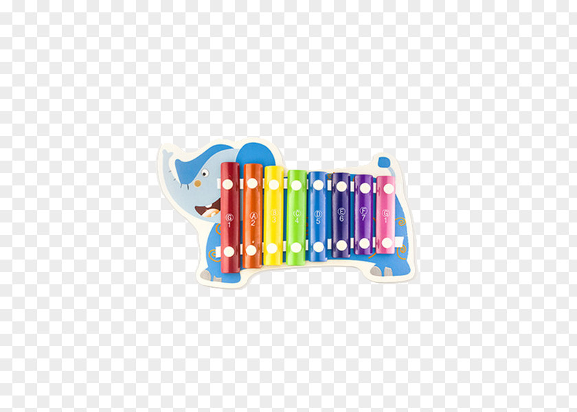 Cartoon Elephant Xylophone Drawing PNG