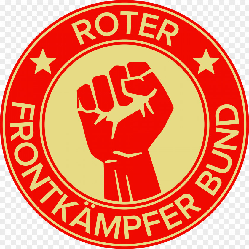 Communist Party Of Germany Raised Fist Iron Front Red PNG