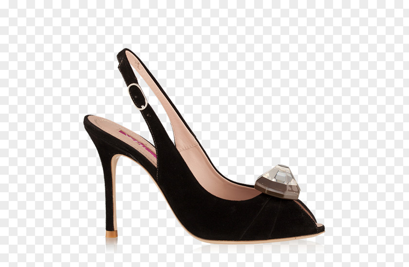 Court Shoe Slingback High-heeled Peep-toe PNG