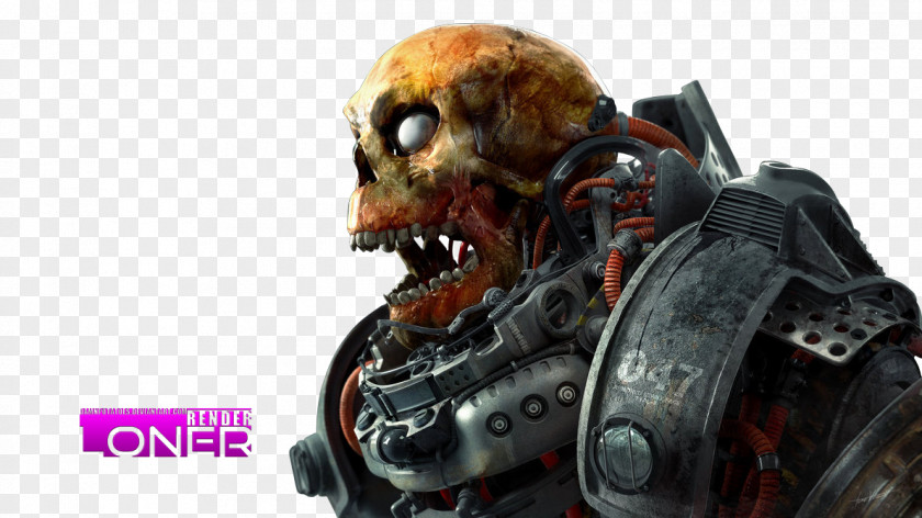Cyborg Skull Desktop Wallpaper Robot Armour PNG