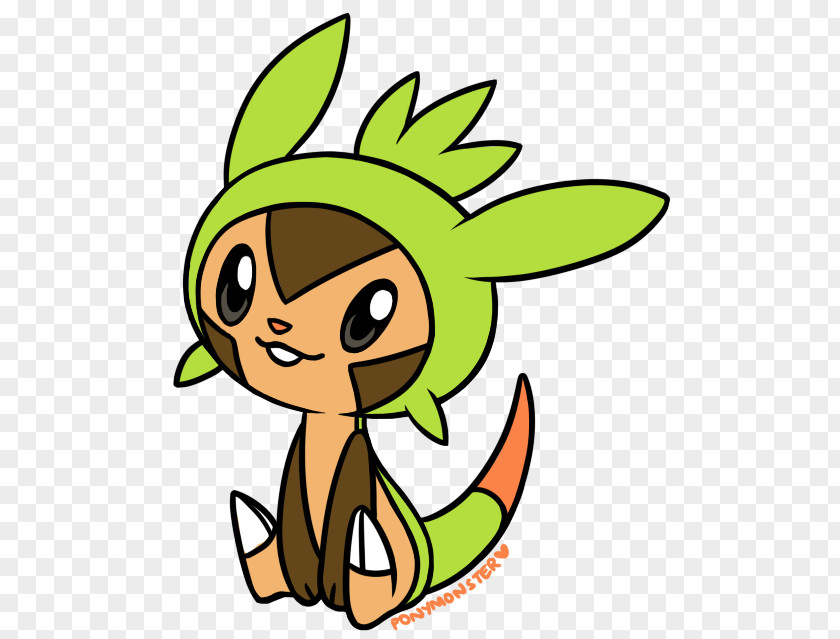 Pikachu Pokémon X And Y Chespin Fan Art PNG