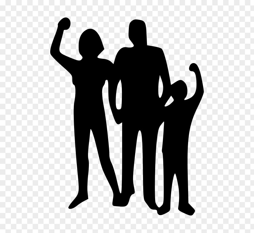 A Family Of Five Reunion Clip Art PNG