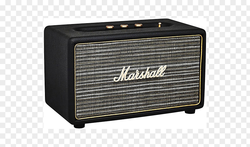 Bluetooth Marshall Acton Wireless Speaker Loudspeaker PNG