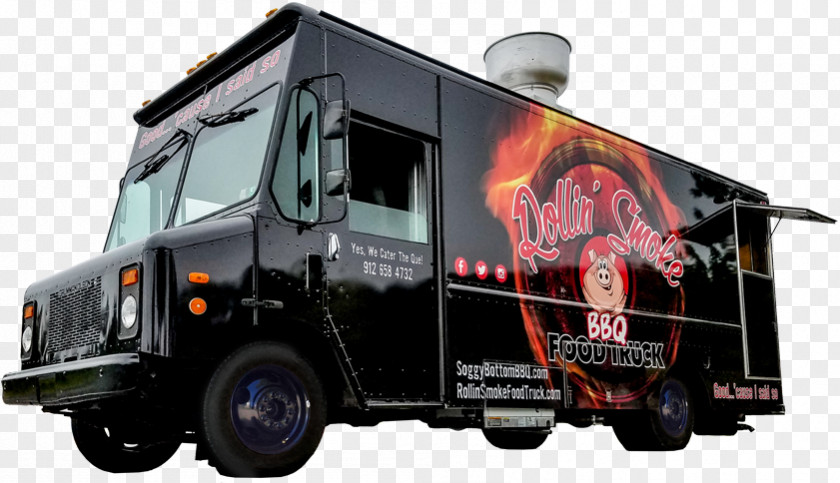 FoodTruck Food Truck Commercial Vehicle Car Barbecue Van PNG