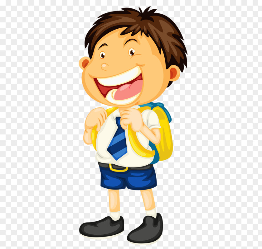Happy Boy Student School Uniform Child Clip Art PNG
