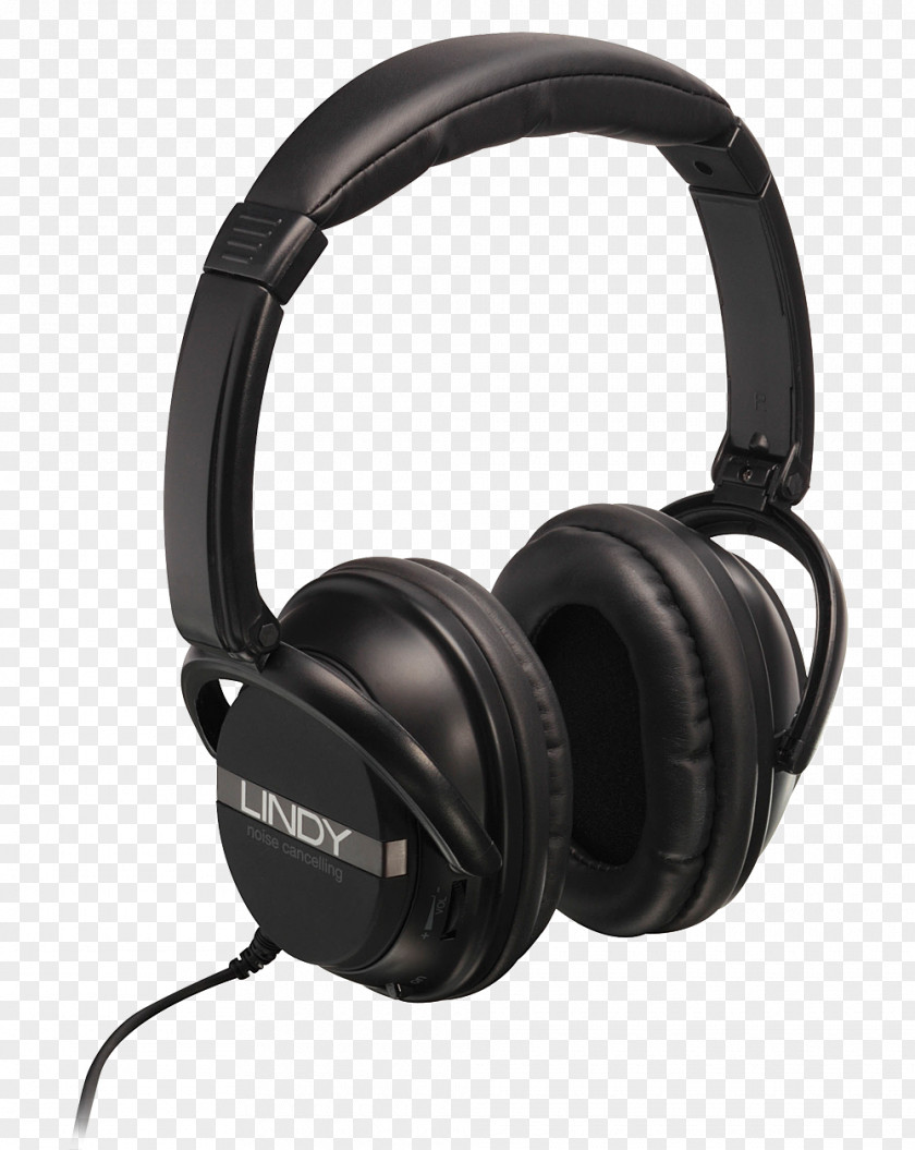 Headphones Noise-cancelling Active Noise Control Lindy NC-40 PNG