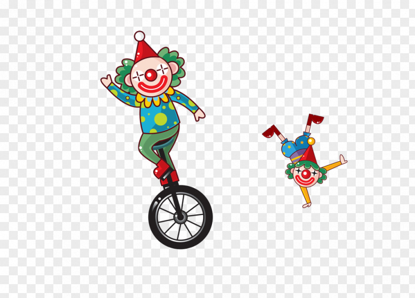 Clown Circus Cartoon PNG