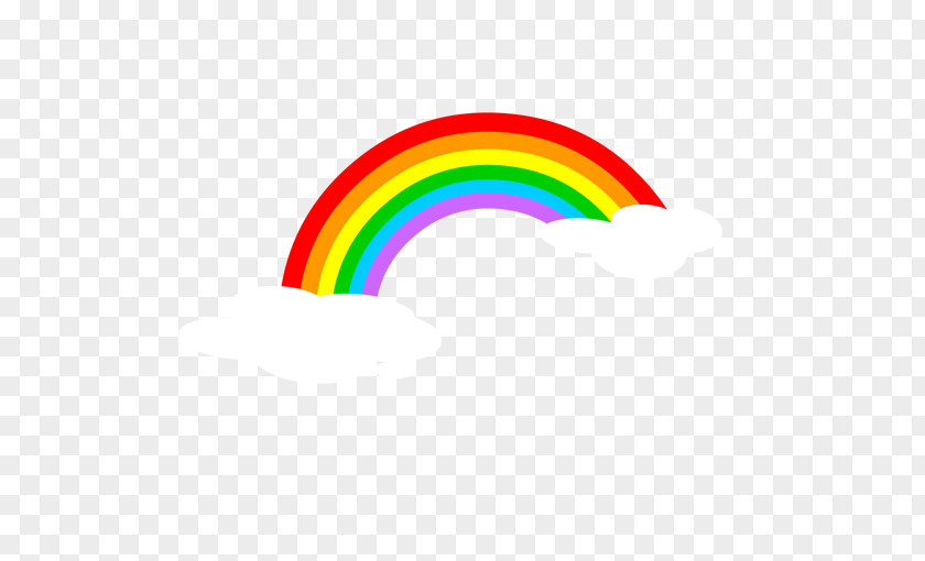 Rainbow Clouds Drawing PNG