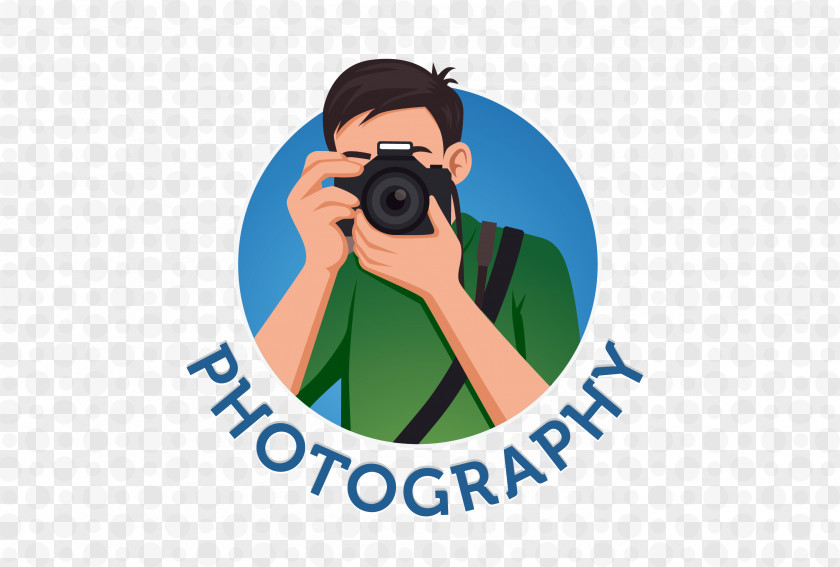 Vector Camera Man Photography Logo Photographer PNG