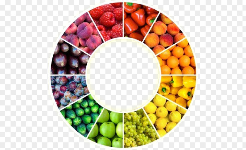 Vegetable Color Wheel Food Coloring Fruit PNG
