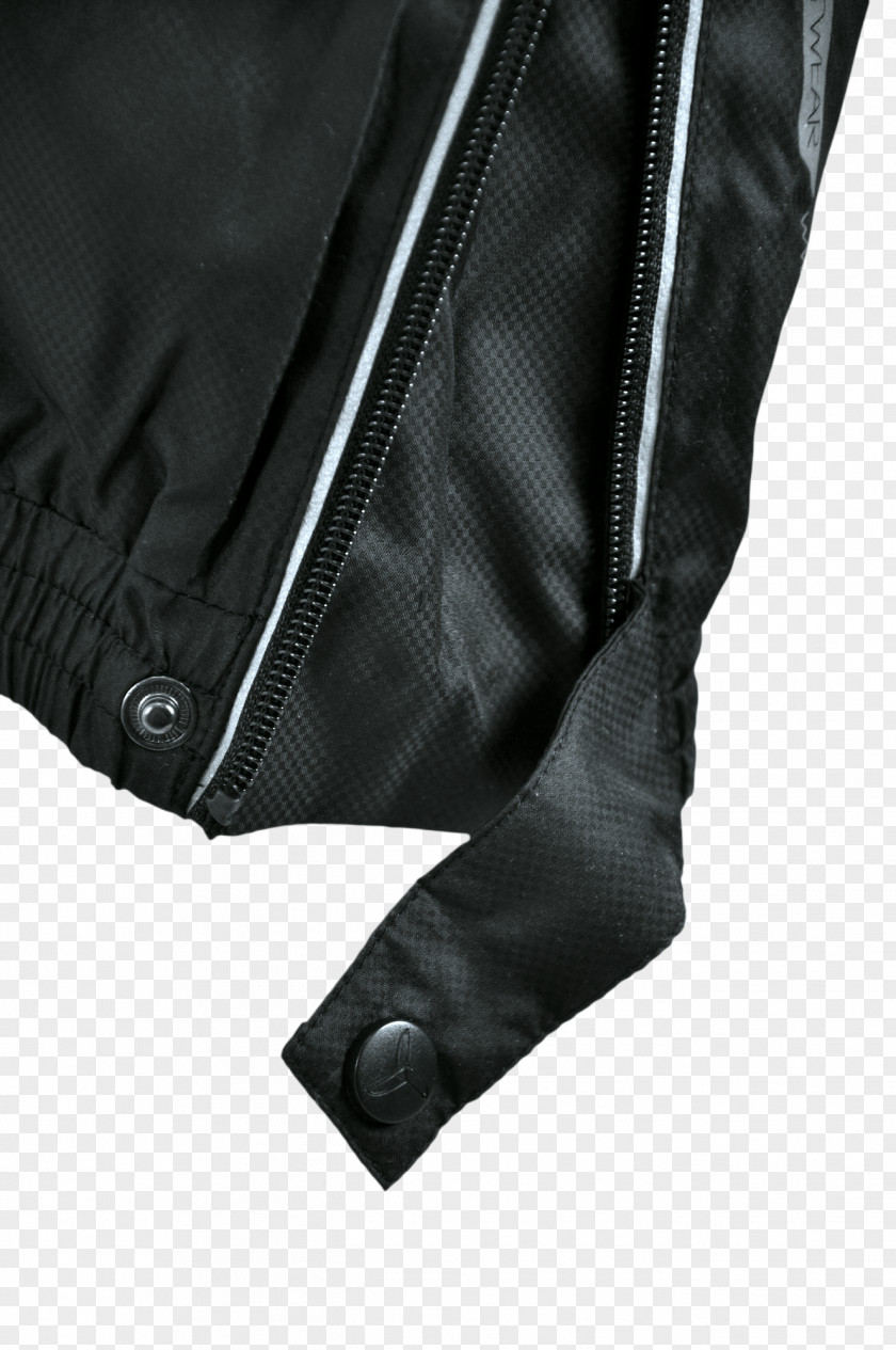 Zipper Leather Jacket Material PNG