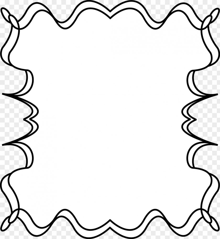 Borders Black And White Frames Free Content Clip Art PNG