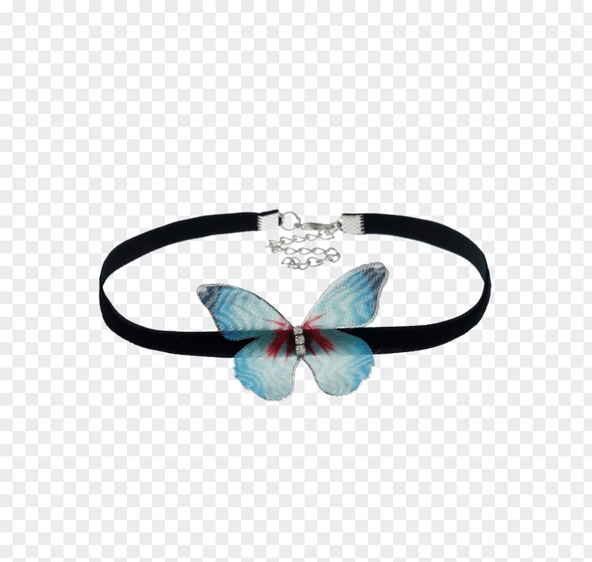 Choker Necklace Butterfly Bracelet Jewellery PNG