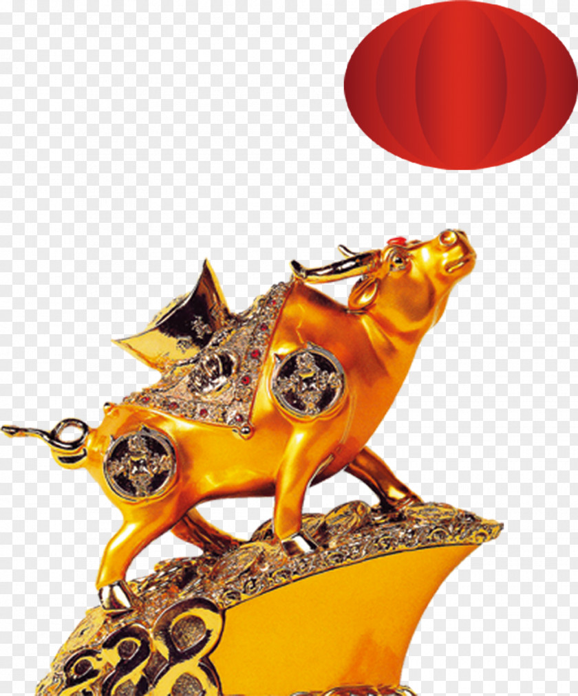 Taurus Lantern Chinese New Year Calendar Monkey Clip Art PNG