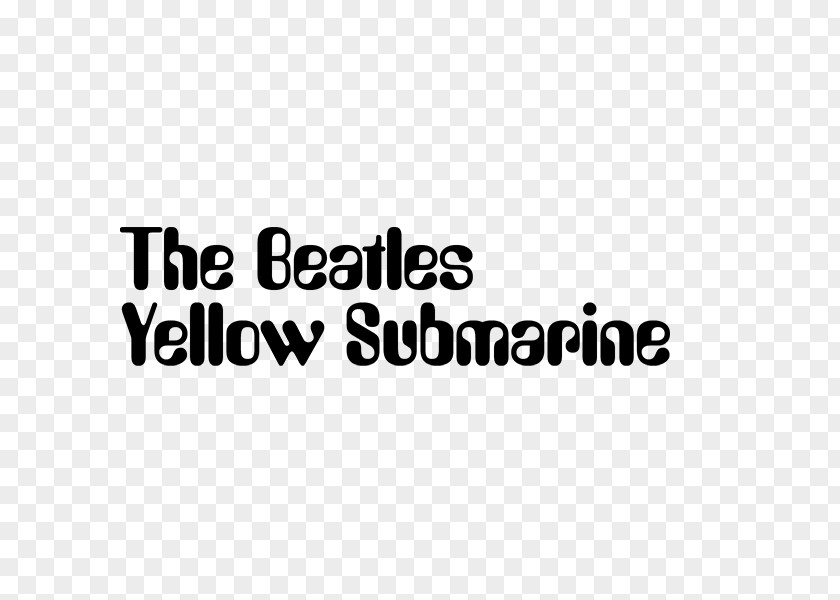 Yellow Submarine The Beatles Logo Help! PNG
