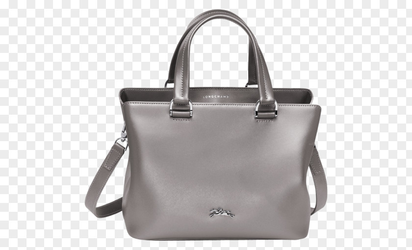 Bag Tote Leather Shopping Longchamp PNG