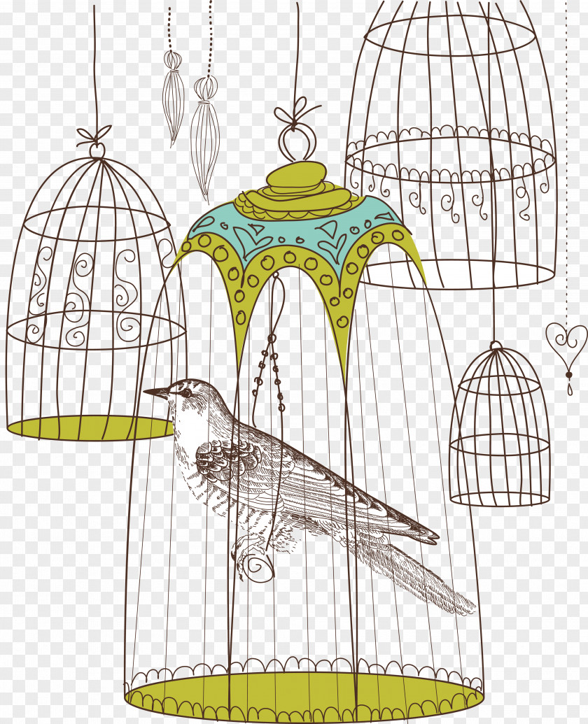 Bird Cage Clip Art PNG