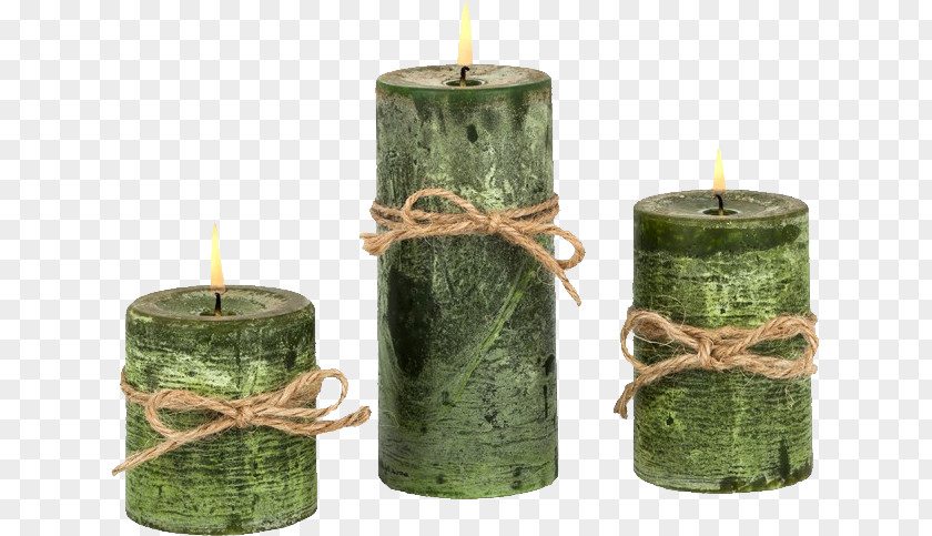 Candle Image Green Vela Verde PNG
