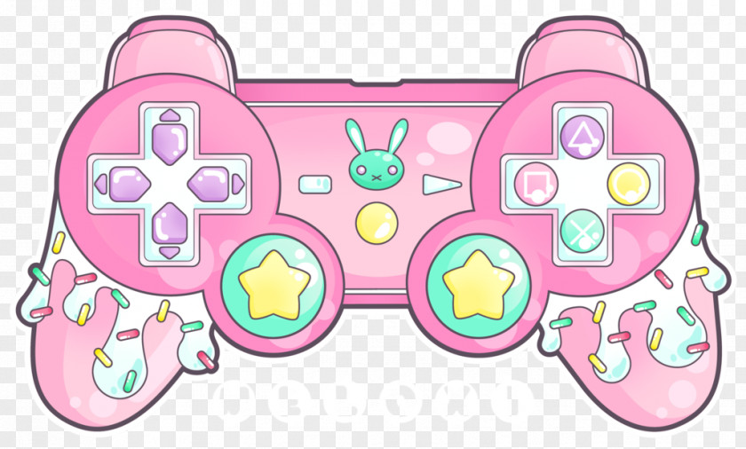 Cute Stickers Game Controllers Video PlayStation Controller Drawing 4 PNG