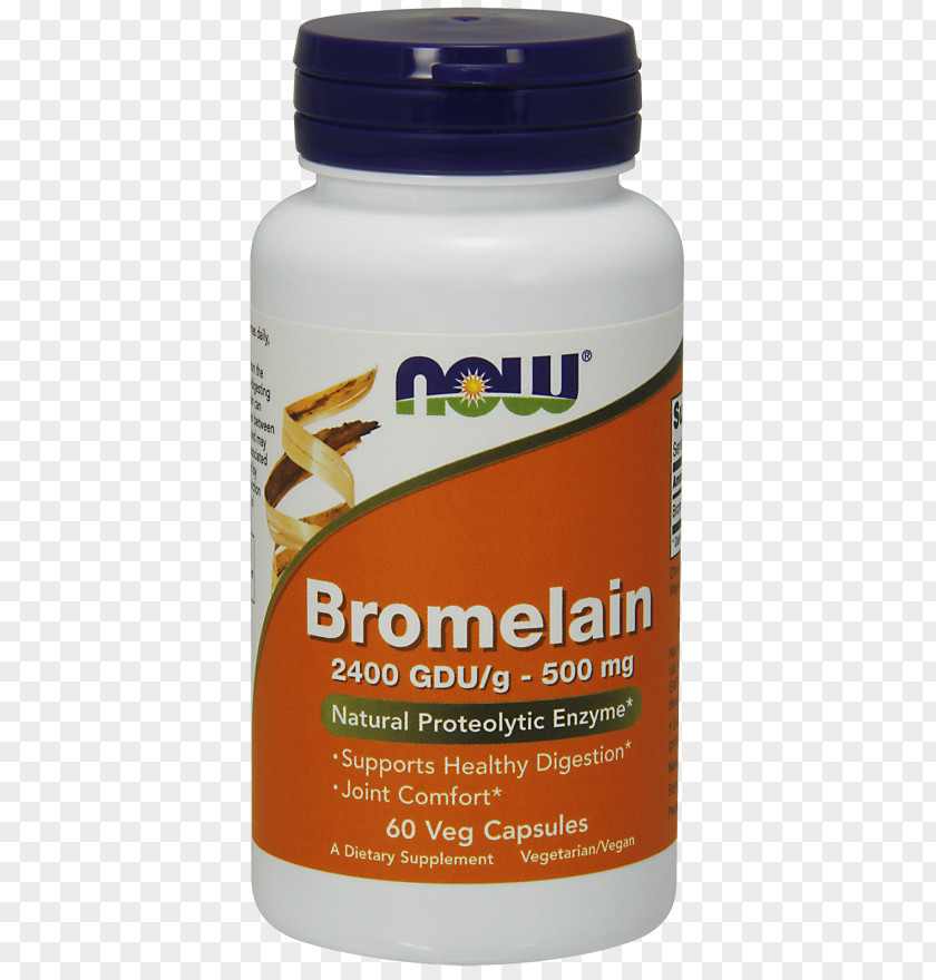 Health Dietary Supplement Bromelain Enzyme Food Capsule PNG