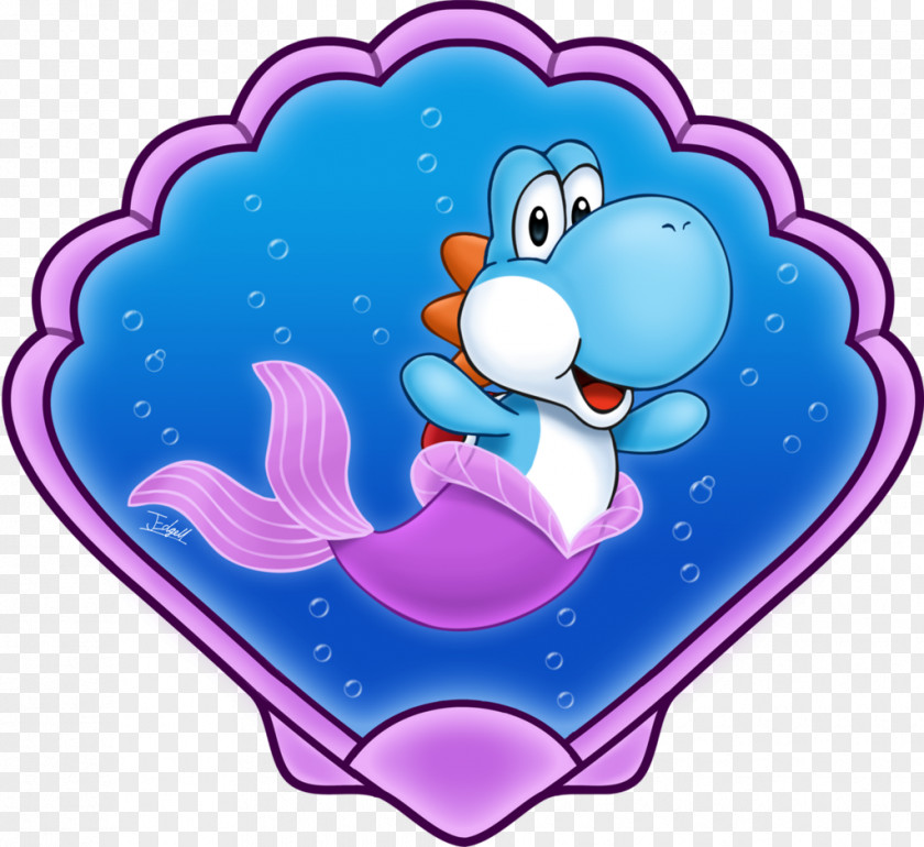 Mermaid Yoshi Mario Rosalina Merman PNG