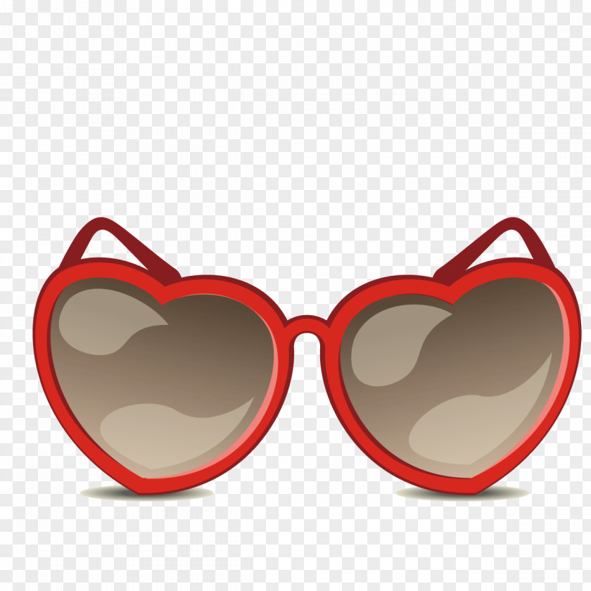 Vector Heart-shaped Sunglasses Ray-Ban Wayfarer PNG