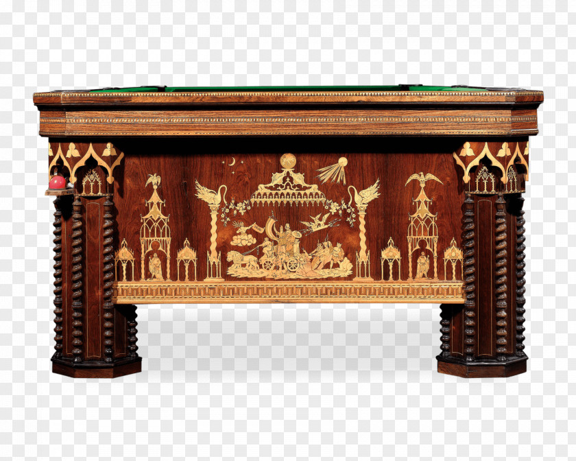 Antique Furniture Billiard Tables Billiards PNG
