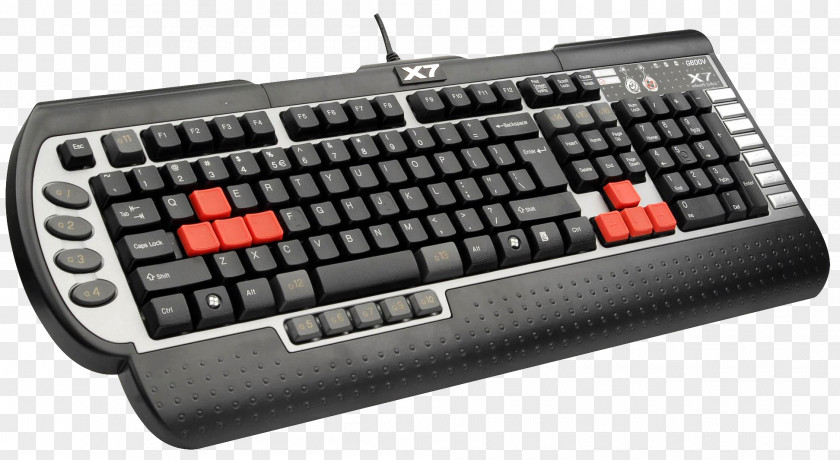 Keyboard Transparent Image Computer Mouse Gaming Keypad A4Tech Rollover PNG
