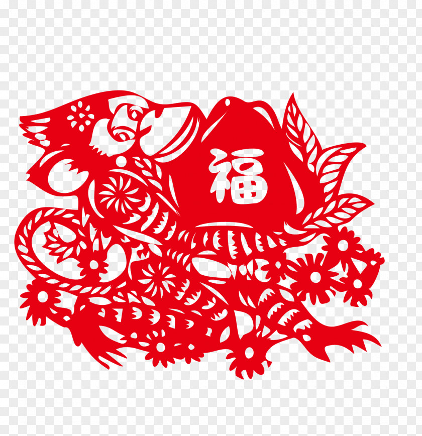 Paper-cut Monkeys Papercutting Monkey Chinese Paper Cutting New Year PNG