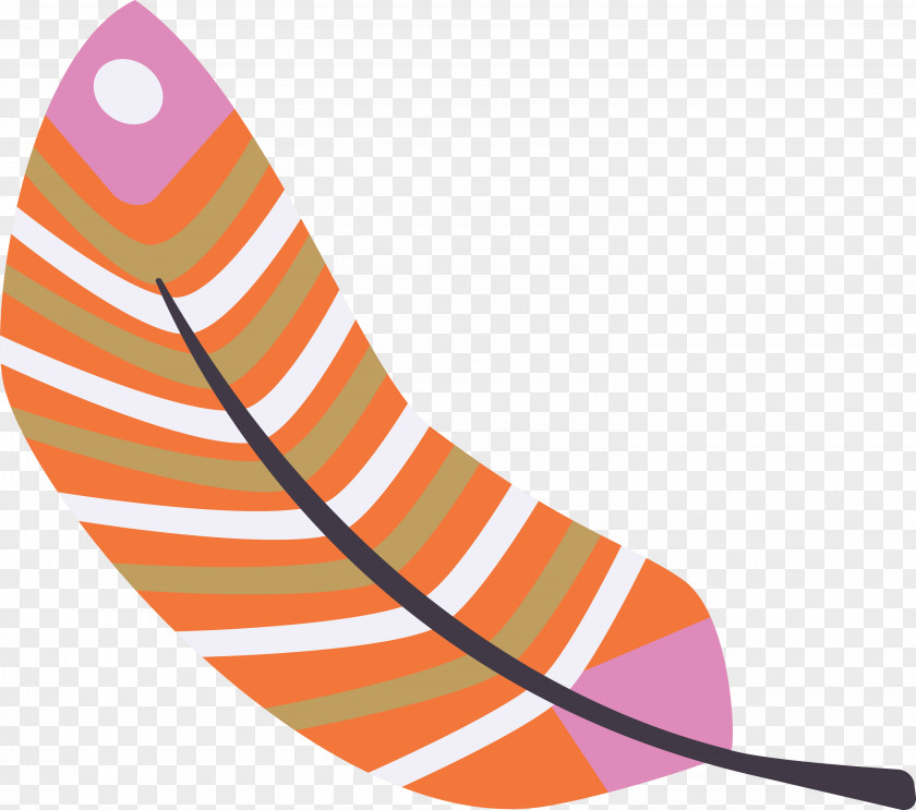 Shoe Line Meter Orange S.a. PNG