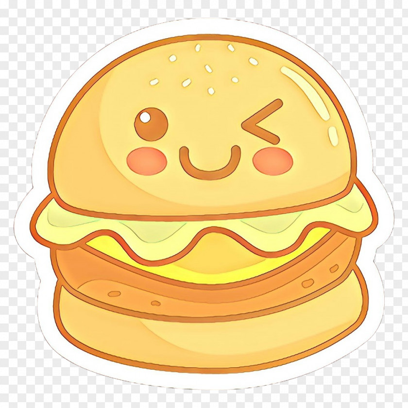 Baked Goods Dish Yellow Cartoon Clip Art Junk Food PNG