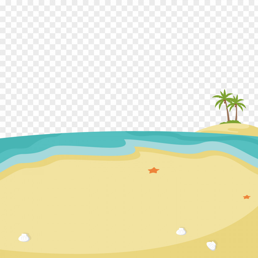 Beach Landscape PNG