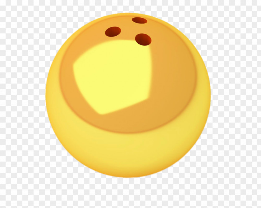 Cartoon Bowling Smiley Yellow Text Messaging Orange PNG