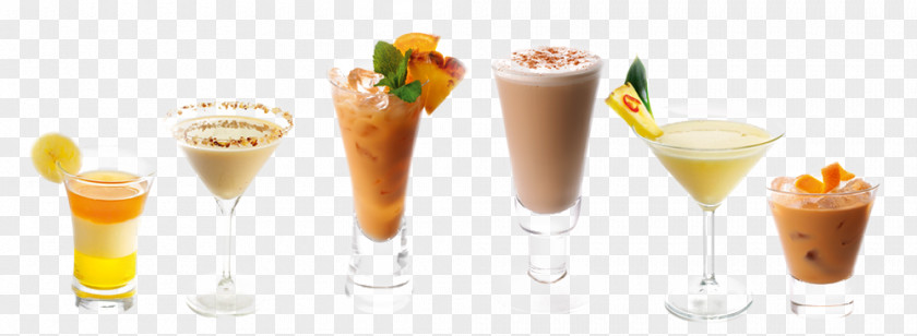 Ice Blended Cream Cocktail Garnish Liqueur Juice PNG