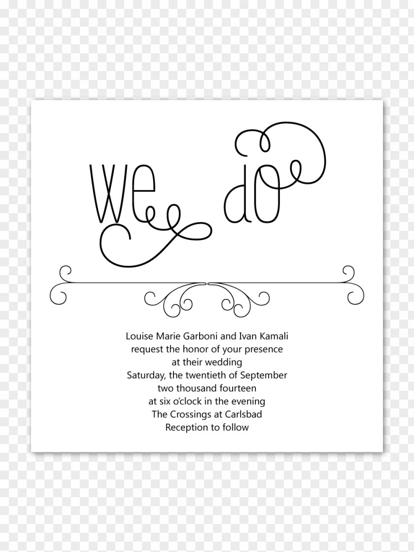 Wedding Invitation Paper RSVP White PNG