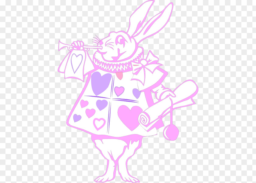 Alice In Wonderland Rabbit Png Easter Bunny White Alice's Adventures The Mad Hatter PNG