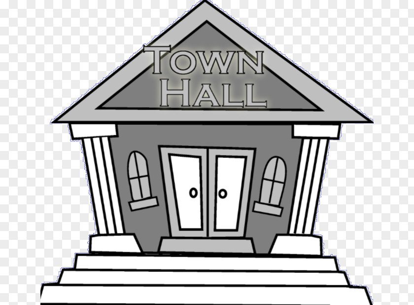 City Hall Town Meeting Clip Art PNG