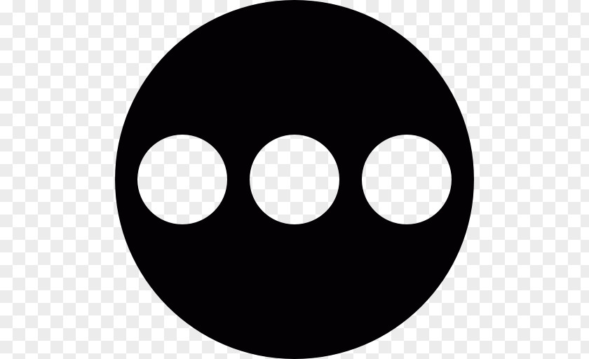 Dots Button Ellipsis GitHub PNG