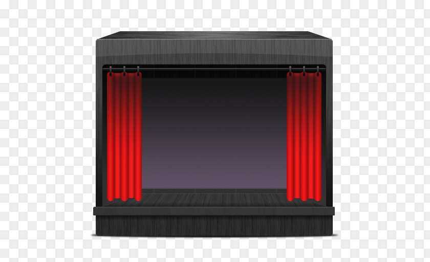 Movie Theatre Cinema Theater Drapes And Stage Curtains Spotlight PNG