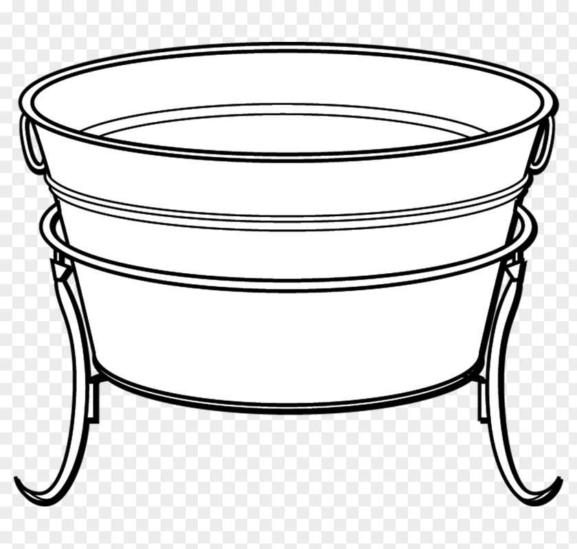 Beverage Tub Cookware Accessory Product Design Black PNG