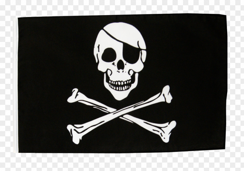 Bones Jolly Roger Golden Age Of Piracy Flag Skull And Crossbones PNG