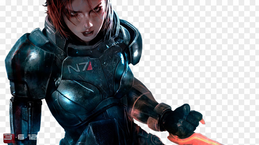 Mass Effect 3 2 Xbox 360 Commander Shepard PNG